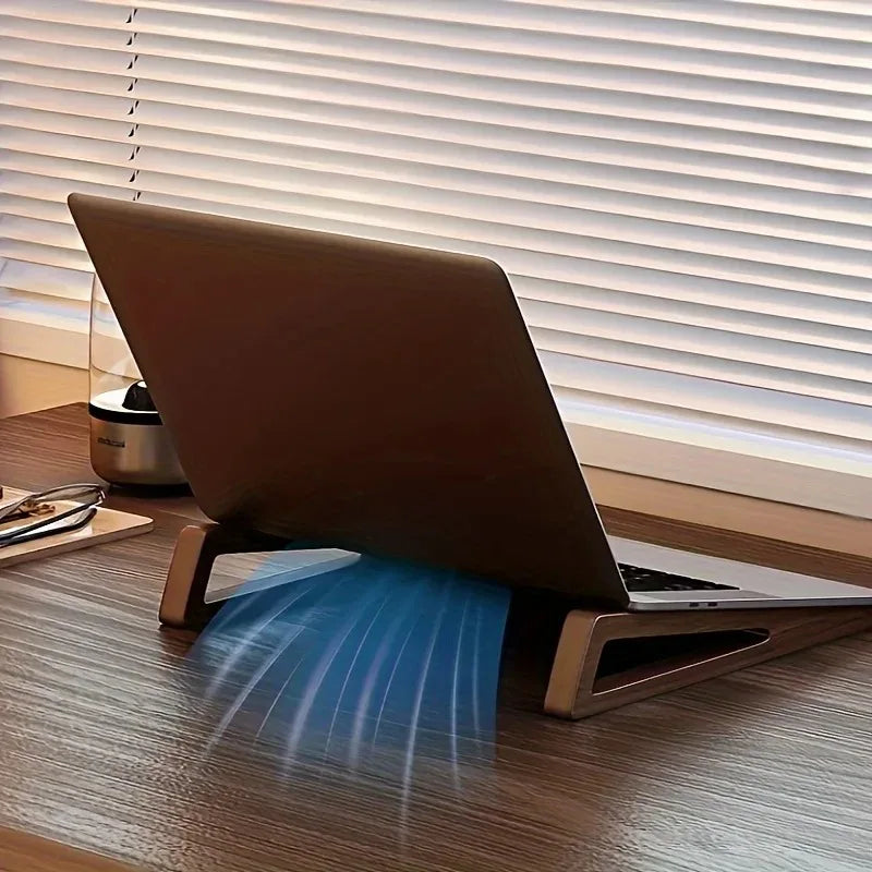 Support Ordinateur Portable en Bois